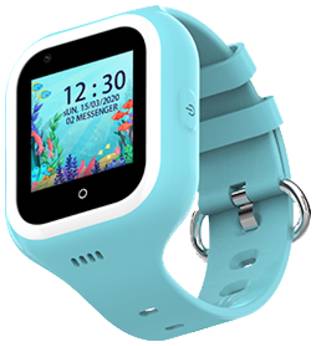Детские смарт-часы Wonlex Smart Baby Watch KT21 Blue/Blue