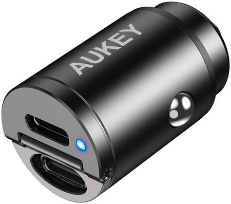 Автомобильное зарядное устройство Aukey CC-A4 (Black) 965044446223038