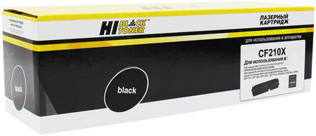 Картридж для лазерного принтера Hi-Black №131X CF210X / Cartridge 731 Bk Cartridge731Bk; Canon731Bk; CRG-731Bk; 131X; CF210X