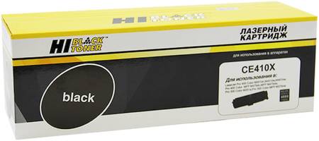 Картридж для лазерного принтера Hi-Black №305X CE410X Black CE410X; №305X 965044446243528