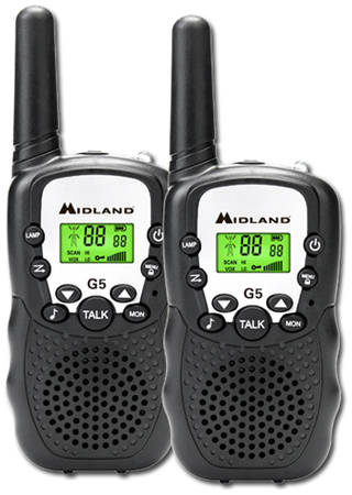 Портативная радиостанция Midland G5 Black (2 шт) 965044446569400