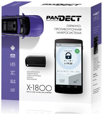 Pandora Охранно-противоугонная система PANDECT X-1800 965044446622554