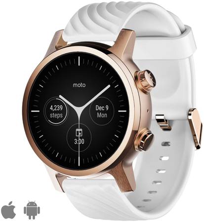 Смарт-часы Motorola Moto 360 3rd GEN Stainless Steel (2020) Rose Gold Moto 360 3rd GEN 2020 965044446629371