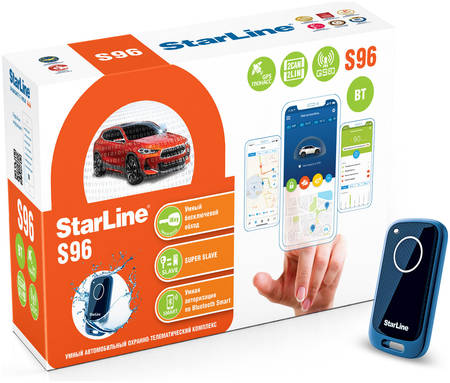 Автосигнализация StarLine S96 BT GSM-GPS 965044446669120