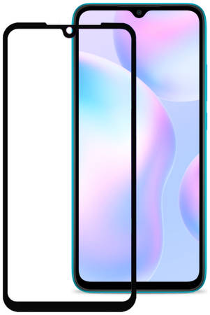 Защитное стекло BLUEO 2,5D Full Cover HD для Xiaomi Redmi 9 (черная рамка) 965044446855418