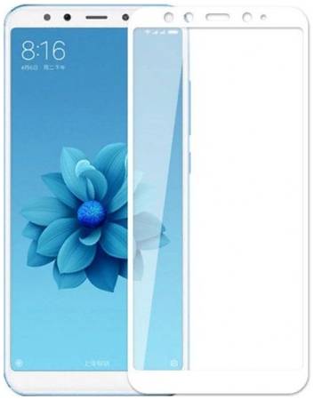 Ёmart Защитное стекло для Xiaomi Mi A2/Mi 6X (Белое)