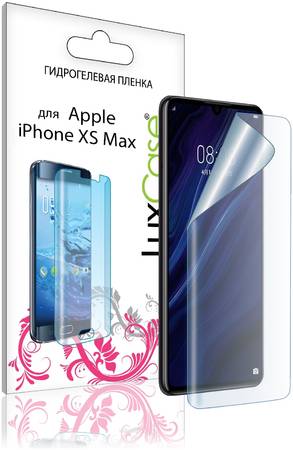 LuxCase Защитная гидрогелевая пленка для iPhone XS Max на экран/86052