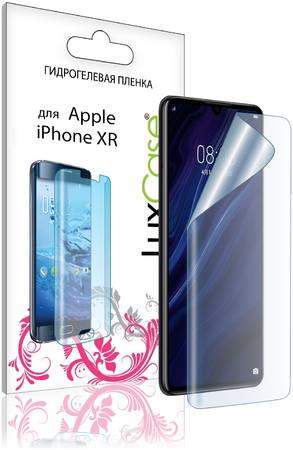 LuxCase Защитная гидрогелевая пленка для iPhone XR на экран/86055 965044447014072