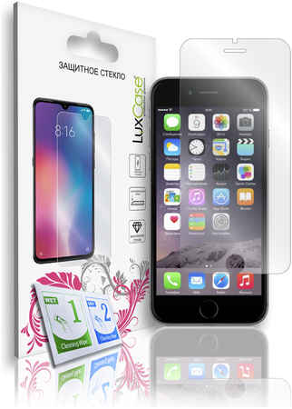 Защитное стекло плоское LuxCase для Apple iPhone 6 4.7″/80294 965044447054923