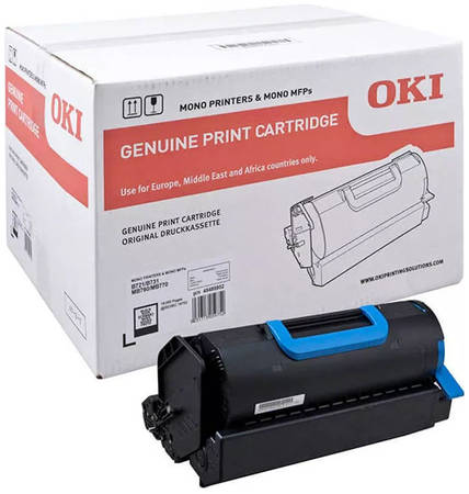 Картридж для лазерного принтера OKI 45488802, Black, оригинал 965044447086001