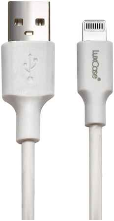 Кабель Lightning Apple 1м 3А (быстрая зарядка) PVC от LuxCase 98615 965044447112976