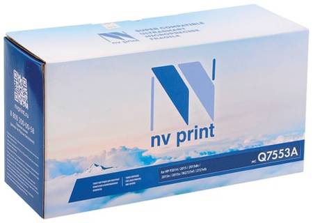 Картридж для лазерного принтера NV Print Q7553A, Black, совместимый 965044447277467
