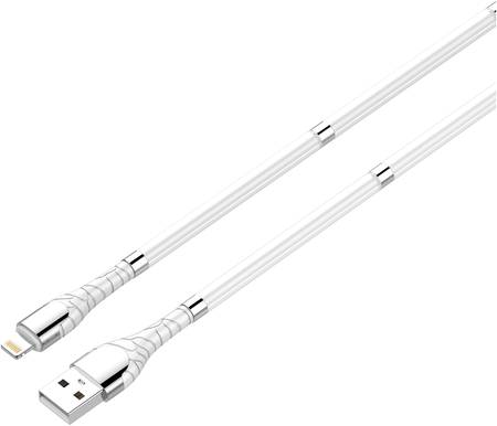 LDNIO LS63/ USB кабель Type-C/ 1m/ 2.4A/ медь: 86 жил/ Red