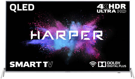 Телевизор Harper 55Q850TS, 55″(140 см), UHD 4K