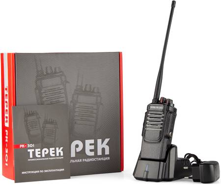 Портативная радиостанция ТЕРЕК РК-301 (400-470 МГц) РК-301U (400-470 МГц) 965044447692637