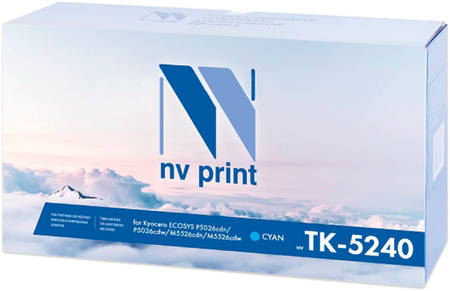 Тонер-картридж для лазерного принтера NV Print NV-TK-5240Y, Yellow, совместимый 965044447727419