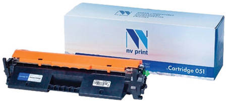 Картридж для лазерного принтера NV Print NV-051, Black, совместимый 965044447760908