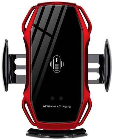 AutoMaxi Автомобильная беспроводная зарядка-держатель А5 (красный) 965044447899451