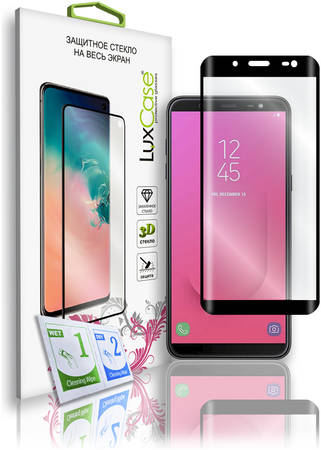 Защитное стекло 3D LuxCase для Samsung Galaxy J8 /77926 965044447940947