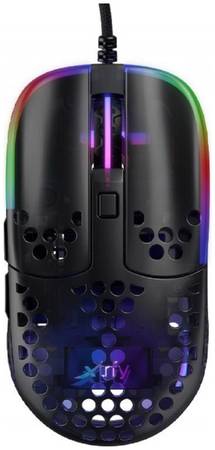 Проводная игровая мышь Xtrfy MZ1 черный (MZ1-RGB-BLACK-TP) 965044447960755