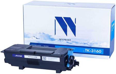 Картридж для лазерного принтера NV Print TK-3160 без чипа, Black NV-TK-3160 (без чипа) 965044448664403