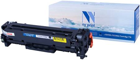 Картридж для лазерного принтера NV Print CE410X/CC530A/718BK, Black NV-CE410X/CC530A/718BK 965044448664826