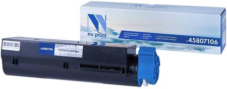 Картридж для лазерного принтера NV Print 45807106, Black NV-45807106 965044448664869