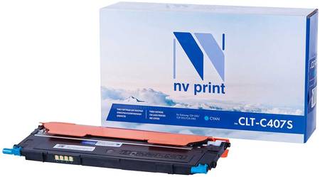Картридж для лазерного принтера NV Print CLT-C407SC, Blue NV-CLT-C407SC 965044448685365