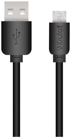 Кабель Krutoff Classic micro-USB (1m) Black 965044448747691