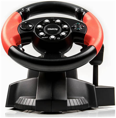 Dialog Игровой руль E-Racer GW-225VR Black/Red E-Racer GW-255VR 965044448824173