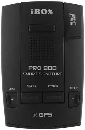 Радар-детектор iBOX Pro 800 Smart Signature с GPS/ГЛОНАСС базой камер 965044448828490