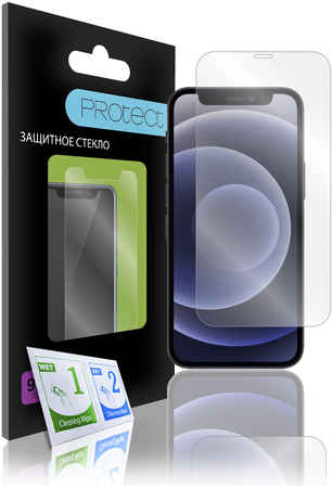Защитное стекло PROtect для iPhone 12 mini, На плоскую часть экрана, 0,2 мм, 32653