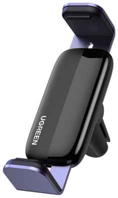 Держатель автомобильный UGREEN LP120 (10422) Air Vent Phone Holder. Цвет: космос Держатель автомобильный для мобильного устройства UGREEN LP120 (10422) Air Vent Phone Holder. Цвет: космос
