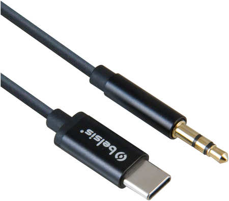 Кабель USB Type C -AUX 3.5 jack,24 бит/48 кГц.,Переходник Аудио Стерео,1.0 м,Belsis/BW1624 BW-162 965044484267200