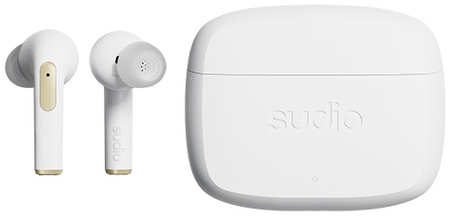 Беспроводные TWS наушники Sudio N2 Pro белый Беспроводные TWS наушники Sudio N2 Pro. Цвет: белый 965044484486416