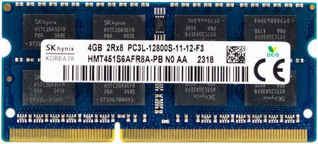 Оперативная память Hynix HMT451S6AFR8A-PB DDR3L 1x4Gb 1600MHz 965044484519558