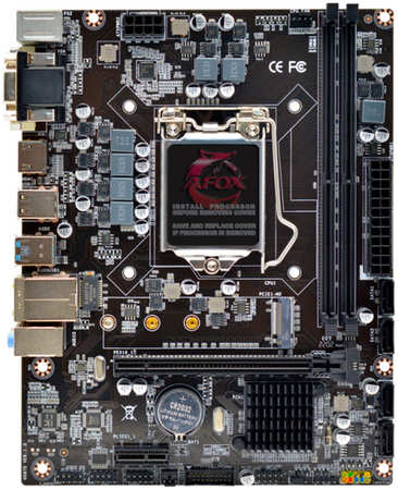 Материнская плата Afox Motherboard Intel H510, INTEL Socket 1200, Micro-ATX (17*22cm) 965044484528442
