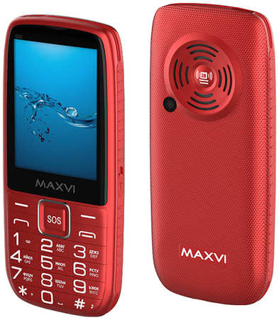 Мобильный телефон Maxvi B32 Red 965044484588242