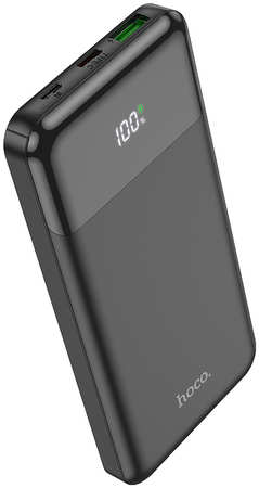 Внешний аккумулятор Hoco J102 Black 10000 мА/ч для мобильных устройств, черный (J102) 965044484691562