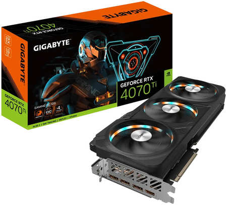 Видеокарта GIGABYTE NVIDIA GeForce RTX 4070 Ti GAMING 965044484722977