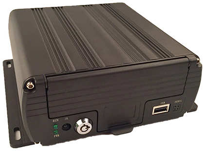 MAJOR Автомобильный регистратор MA-MDVR04 на 4 видеокамеры,FullHD,запись на HDD и SD