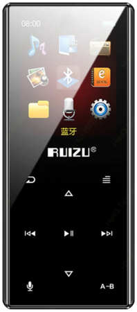 HiFi плеер RUIZU D29 16 Гб, Bluetooth, черный 965044484948859