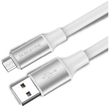 Кабель Micro USB BOROFONE BX82, 2.4A, 1.0м, White