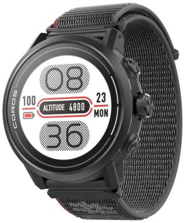 Спортивные часы COROS APEX 2 GPS Outdoor Watch Black 965044484988225