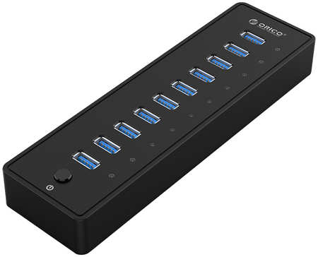 Сетевое зарядное устройство Orico отсутствует USB 2.0 Type-A 250 А черный ORICO-P10-U2-V1-EU-BK-BP 965044486024112