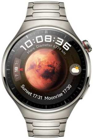 Смарт-часы Huawei Watch 4 Pro Titanium серебристый/черный (55020APC) 965044486068530