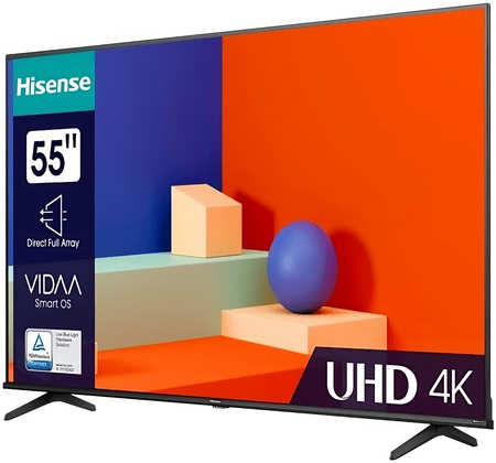 Телевизор Hisense 55A6K, 55″(139 см), UHD 4K