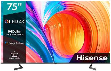 Телевизор Hisense 75A7GQ, 75″(190 см), UHD 4K