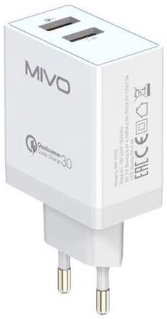 Сетевое зарядное устройство Mivo MP-321Q 2xUSB 2.4 А