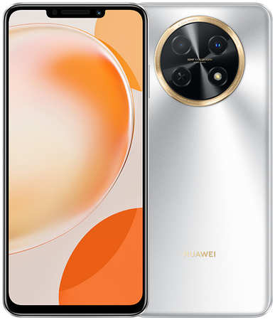 Смартфон Huawei nova Y91 8/128GB серебряный 965044486103649